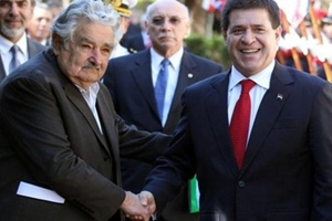 Mujica participó en la Expo 2014 para hacer acuerdos económicos con Paraguay
